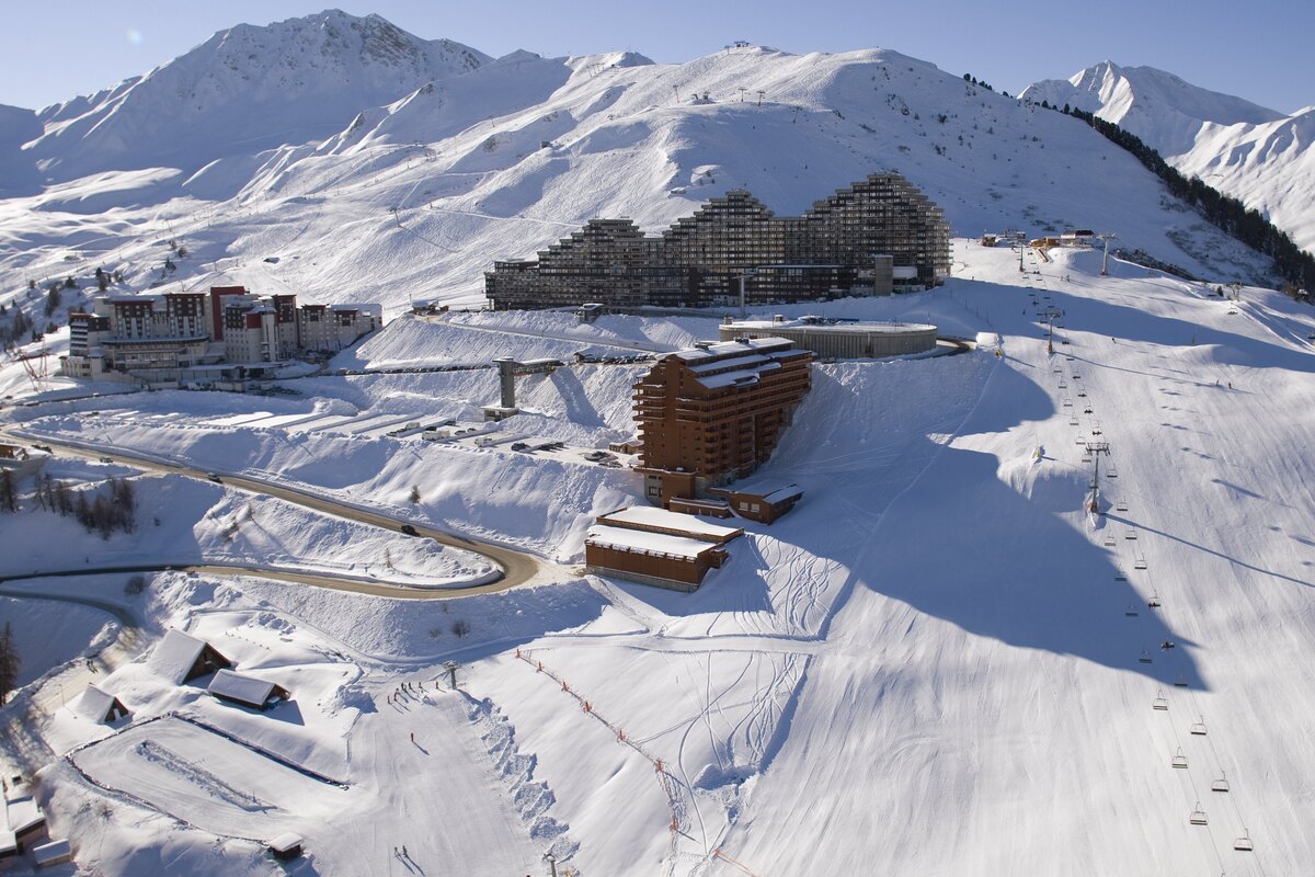 Resort guide Aime La Plagne: maps, restaurants & information